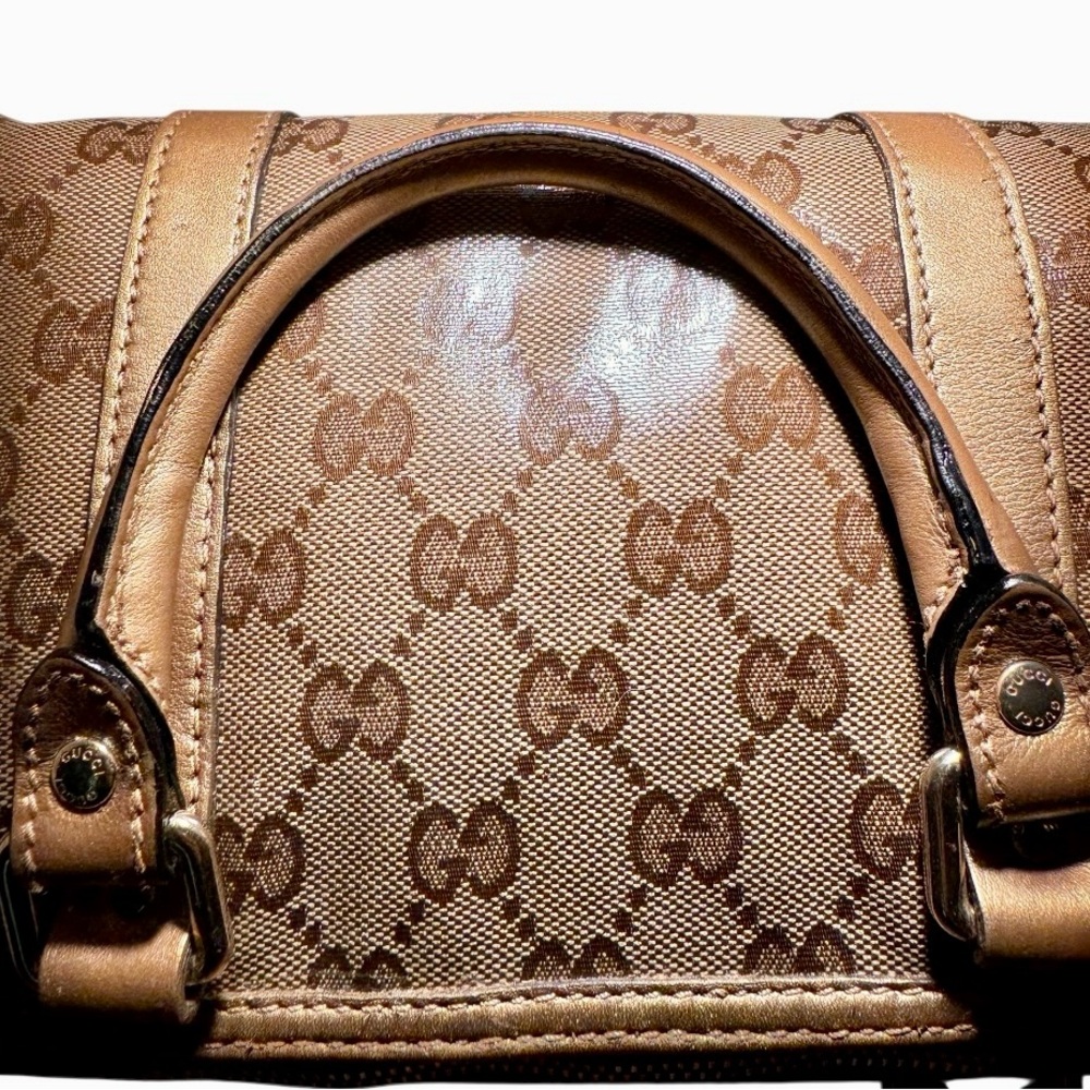 Gucci GG Crystal Monogram Small Joy Boston Bag - Picture 10 of 11